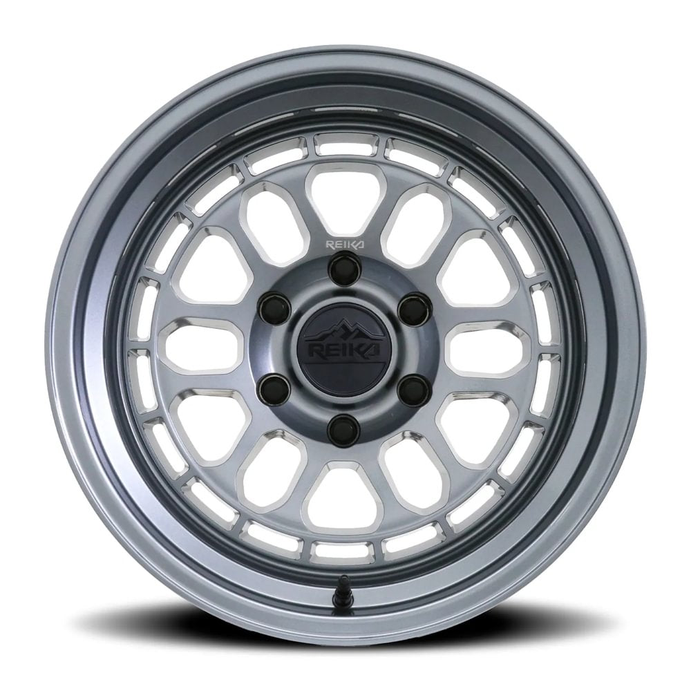 Reika R35 Machined 17x9 -38 6x139.7mm 106.1mm