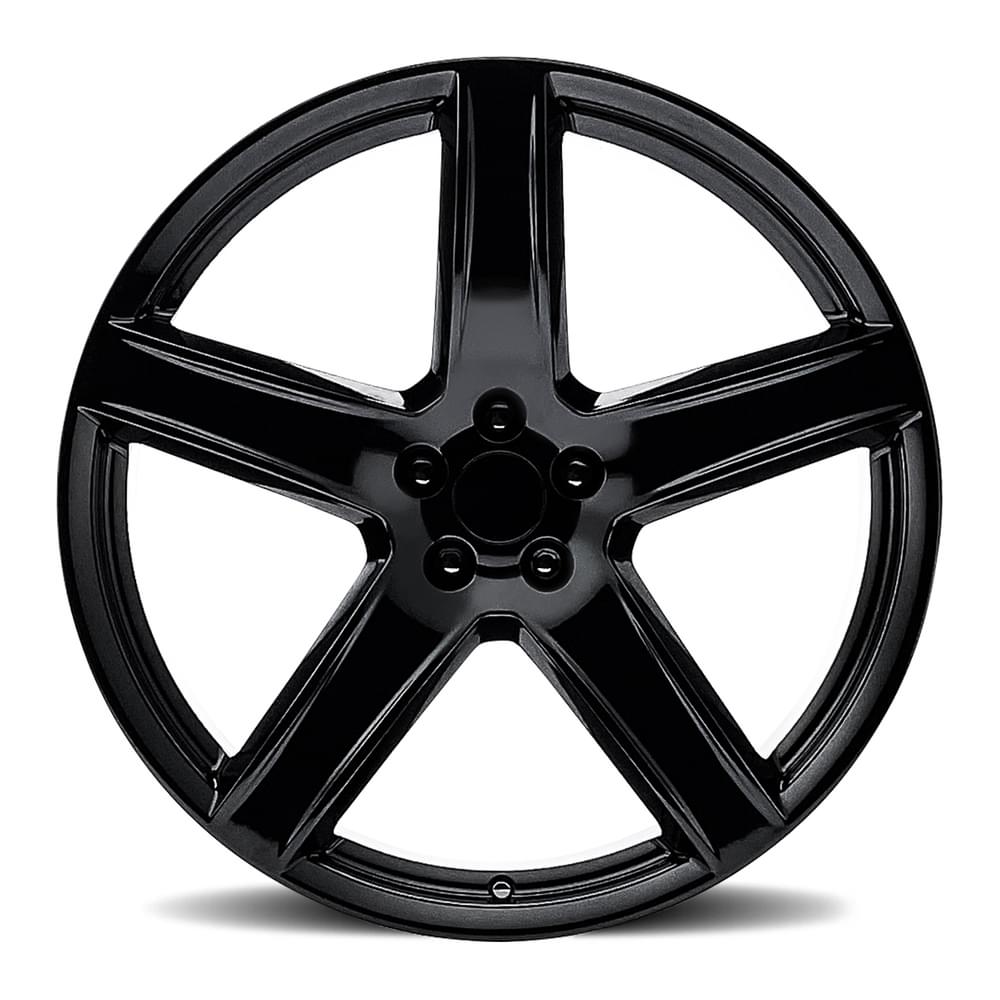 Factory Reproductions FR 77 Gloss Black 22x10 +25.4 5x139.7mm 77.8mm