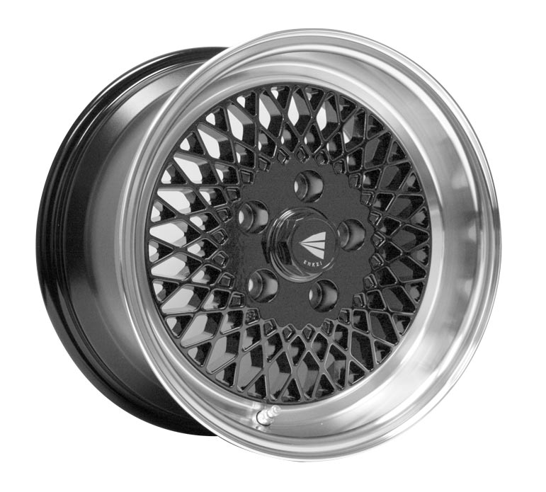 Enkei ENKEI92 Black Paint 15x7 +38 4x100mm 72.6mm - WheelWiz