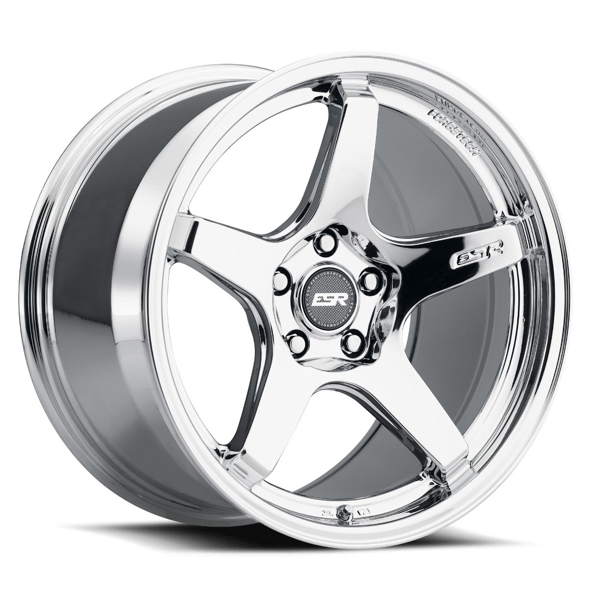 ESR Wheels APX5C CHROME 18x9.5 +35 5x114.3mm 72.6mm - Wheelwiz