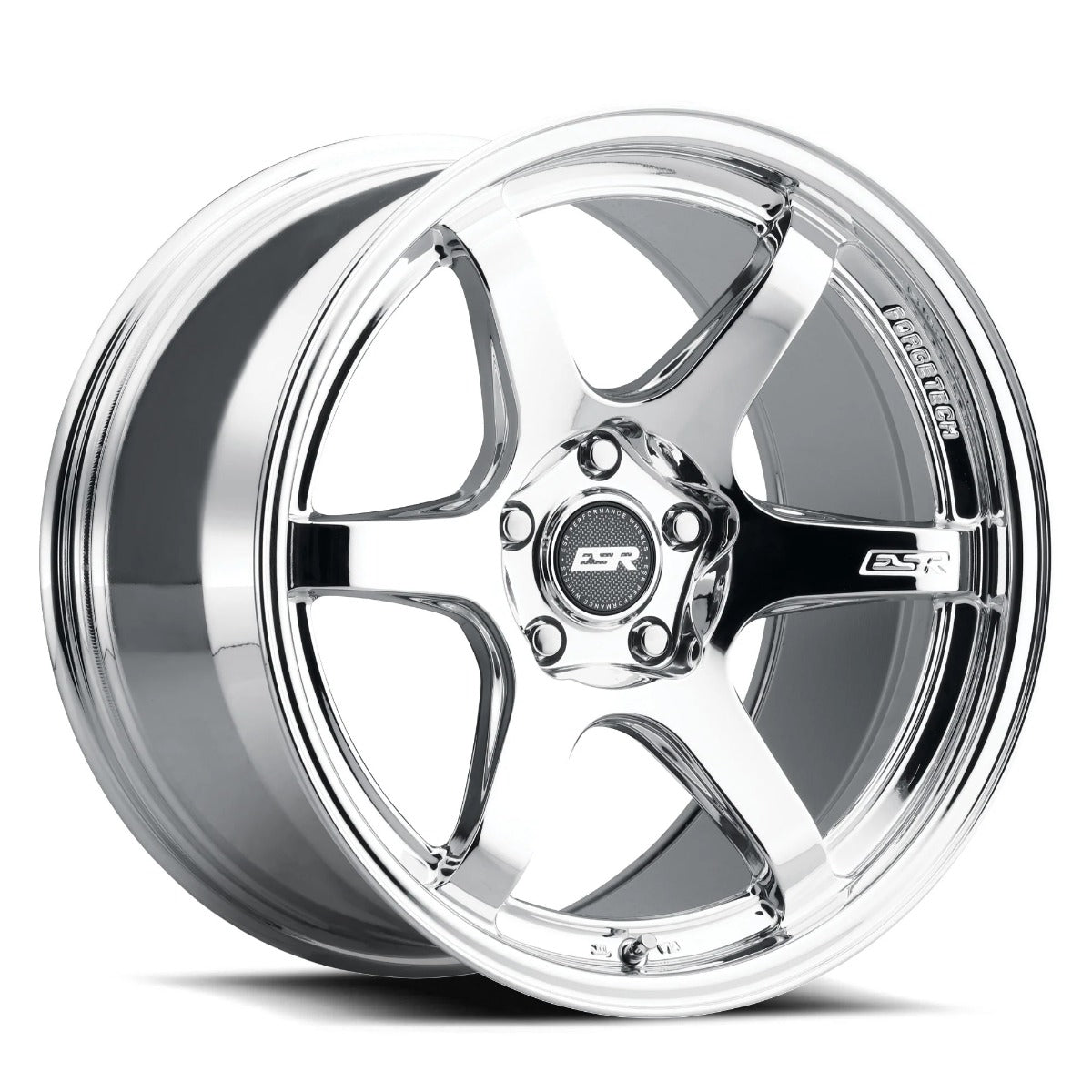ESR Wheels APX6 CHROME / Vacuum Chrome 19x9.5 +35 5x112mm 66.6mm