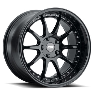ESR Wheels CS12 GLOSS BLACK 18x8.5 +35 Custommm 72.6mm