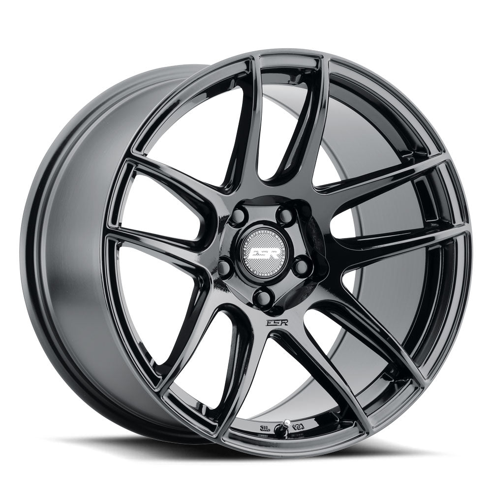 ESR Wheels CS8 GLOSS BLACK 19x8.5 +35 5x114.3mm 72.6mm - Wheelwiz