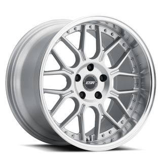 ESR Wheels CS18 HYPER SILVER MACHINE LIP 18x10.5 0 Custommm 72.6mm