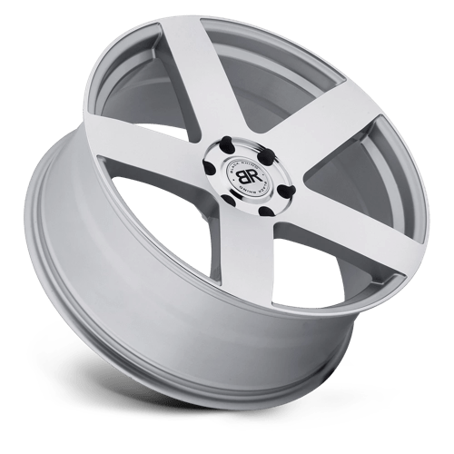 Black Rhino EVEREST Silver W/ Mirror-cut Face 24x10 +30 5x150mm 110.1mm - WheelWiz