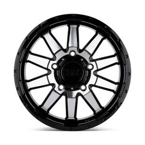 Black Rhino EXCURSION Gloss Black W/ Mirror Face 18x8 +35 6x139.7mm 112.1mm - Wheelwiz