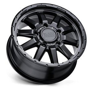 Black Rhino EXCURSION Matte Black 16x7.5 +38 6x130mm 84.1mm - WheelWiz