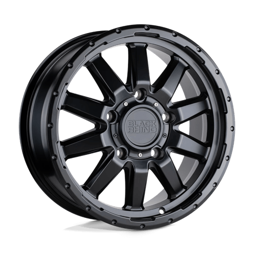 Black Rhino EXCURSION Matte Black 16x7.5 +38 6x130mm 84.1mm - WheelWiz