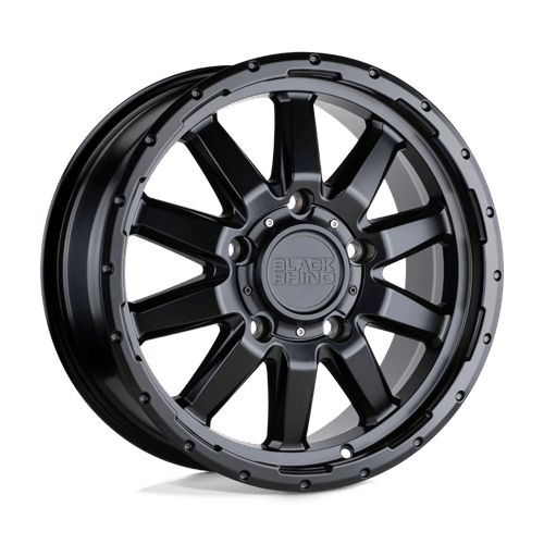 Black Rhino EXCURSION Matte Black 18x8 +35 6x139.7mm 112.1mm - Wheelwiz