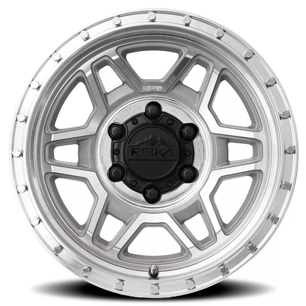 Reika R40 Machined Clear 17x8.5 0 6x135mm 87.1mm