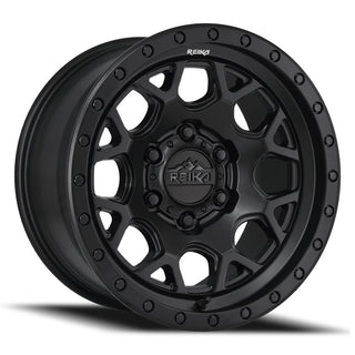 Reika R45 Satin Black 17x8.5 +18 6x139.7mm 106.1mm