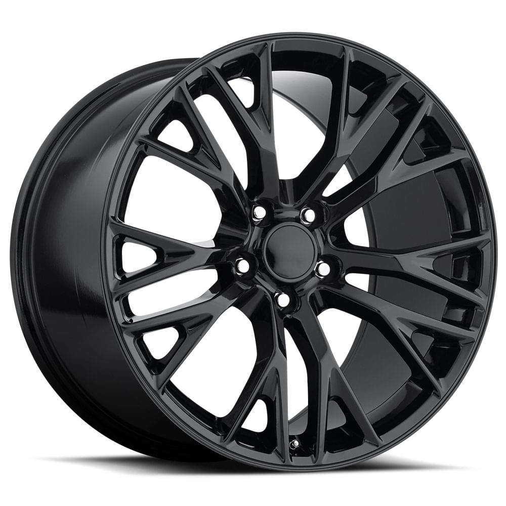 Factory Reproductions FR 22 Gloss Black 19x10 +56 5x120.65mm 70.3mm