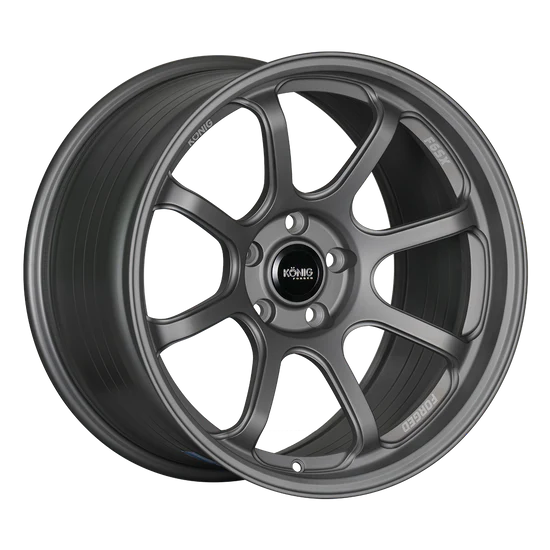 KONIG FORGED F6SX 17x9 +45 4x100 73.1 SATIN GREY