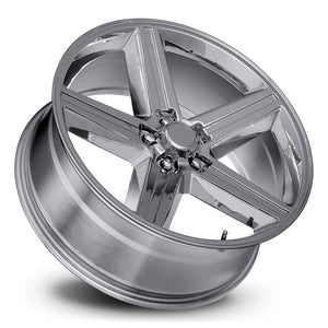 Factory Reproductions FR 11 Chrome 22x9 +15 5x120.65mm 73mm