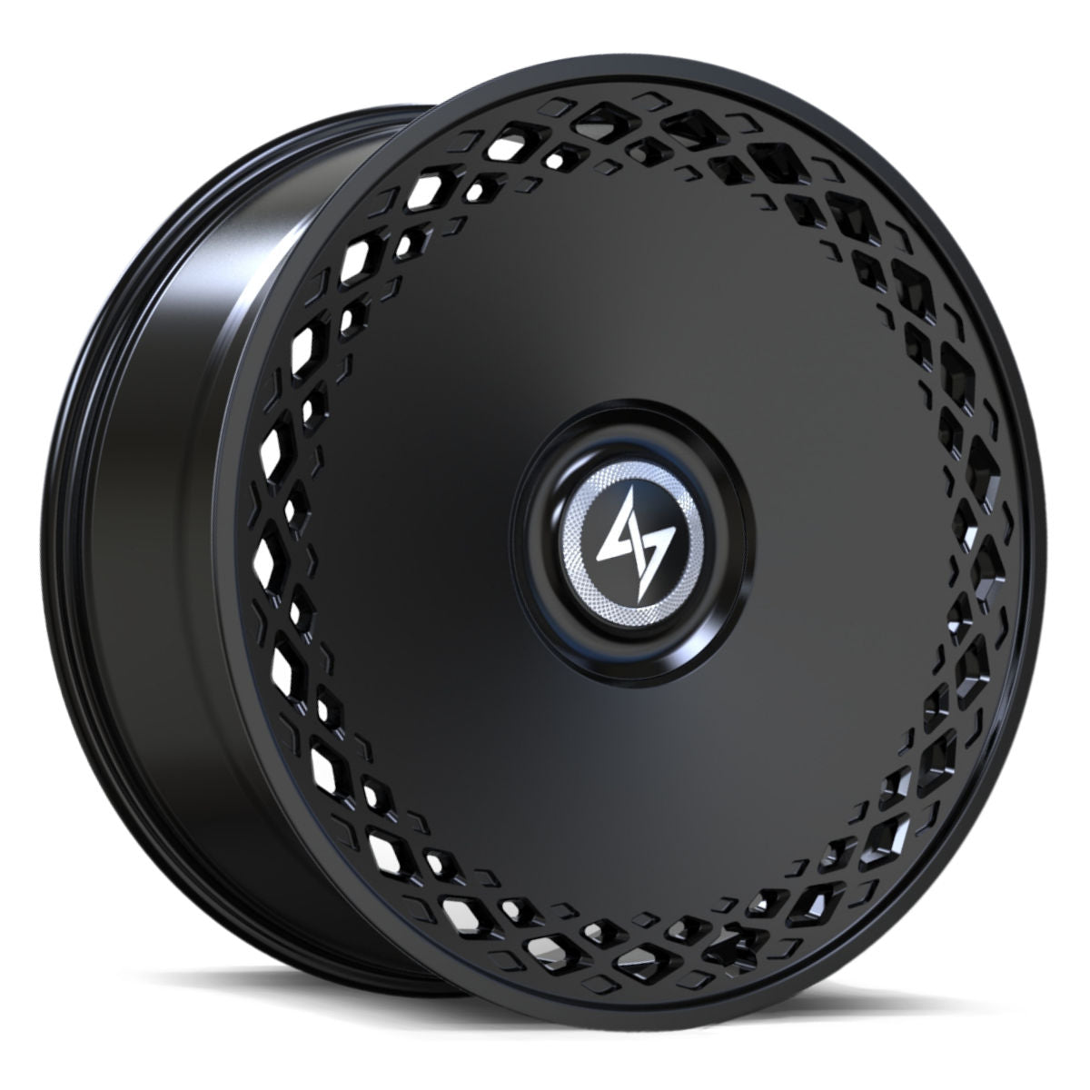 Sentali Luxx Coral Reef Satin Black 22x10.5 +35 5x127|5x120mm 74.1mm