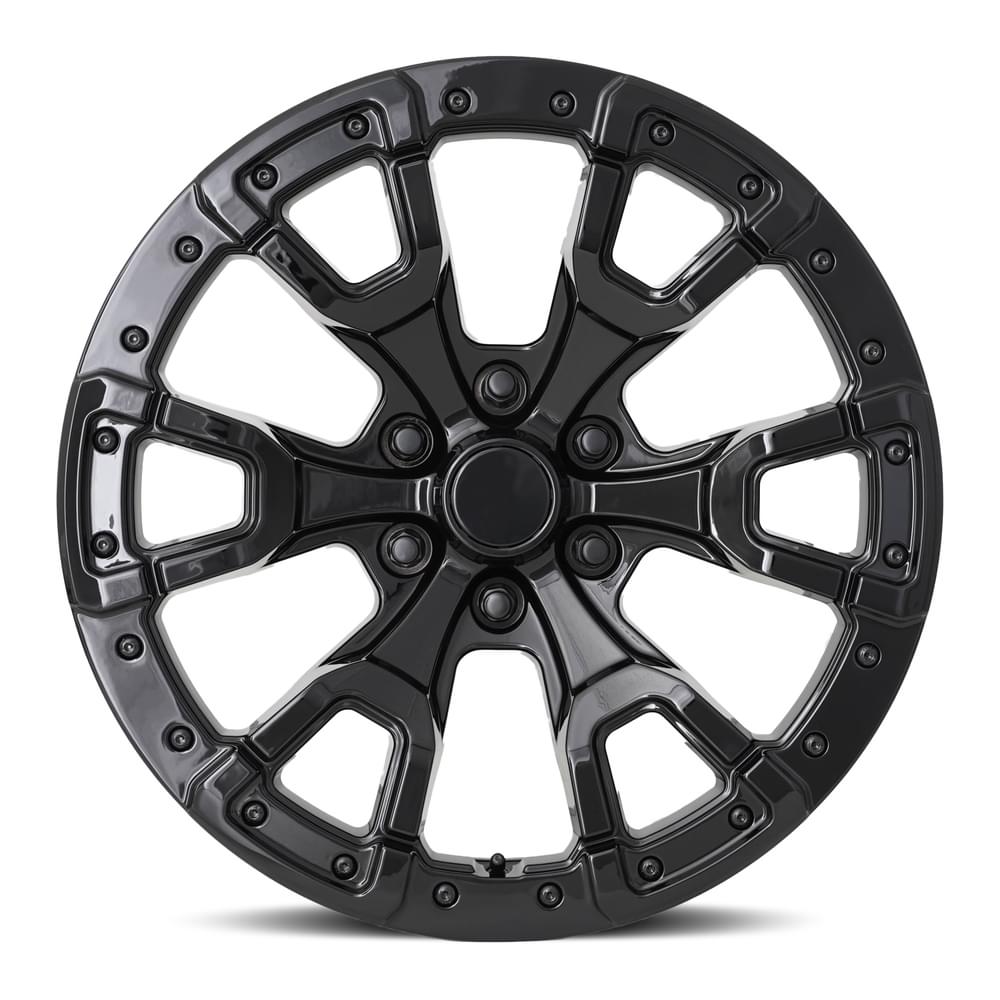 Factory Reproductions FR 99 Gloss Black 20x9 +20 6x135mm 87.1mm