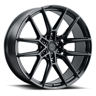 AL13 FR66 GLOSS BLACK 24x10 +03 6x139.7mm 72.6mm