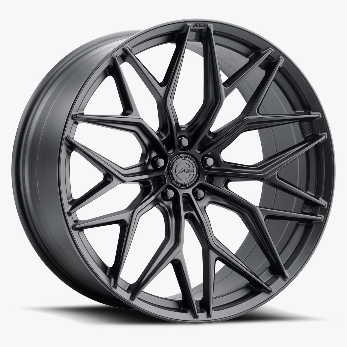 AL13 FR80 SATIN BLACK 22x9.5 0 Custommm 72.6mm - Wheelwiz