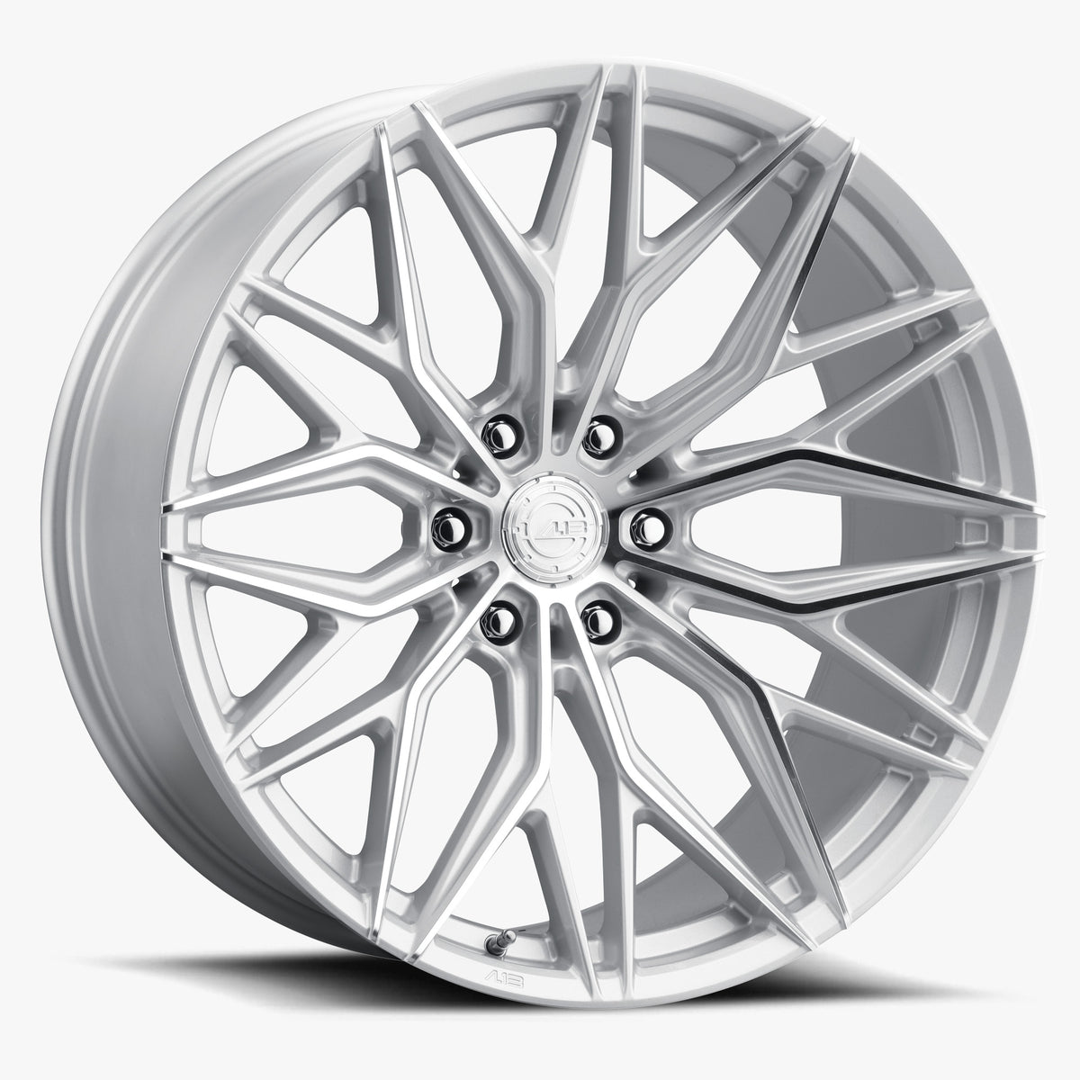 AL13 FR86 DIAMOND SILVER 24x10 +20 6x139.7mm 72.6mm - Wheelwiz