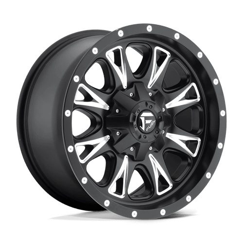 Fuel Offroad D513 THROTTLE Matte Black Milled 20x10 -12 5x114.3|5x127mm 78.1mm - Wheelwiz