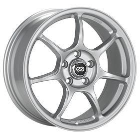 Enkei FUJIN Silver Paint 17x7.5 +40 5x100mm 72.6mm - WheelWiz