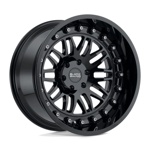 Black Rhino FURY Gloss Black 17x9.5 0 5x139.7mm 78.1mm - WheelWiz