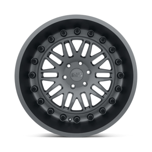 Black Rhino FURY Matte Gunmetal 18x9.5 +12 6x139.7mm 112.1mm - Wheelwiz