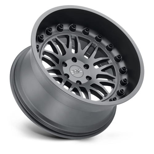 Black Rhino FURY Matte Gunmetal 17x9.5 -18 6x139.7mm 112.1mm - Wheelwiz