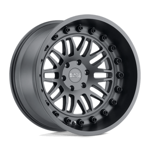 Black Rhino FURY Matte Gunmetal 17x9.5 +12 6x139.7mm 112.1mm - Wheelwiz