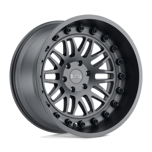 Black Rhino FURY Matte Gunmetal 20x11.5 -44 6x139.7mm 112.1mm - Wheelwiz