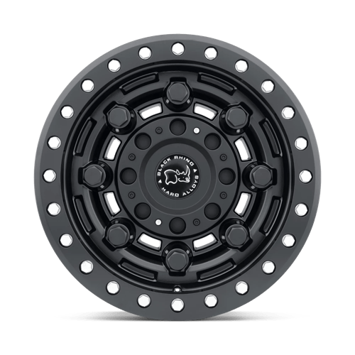 Black Rhino GARRISON BEADLOCK Matte Black 17x8.5 0 6x135mm 87.1mm - WheelWiz