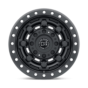 Black Rhino GARRISON BEADLOCK Matte Black 17x8.5 0 6x135mm 87.1mm - WheelWiz