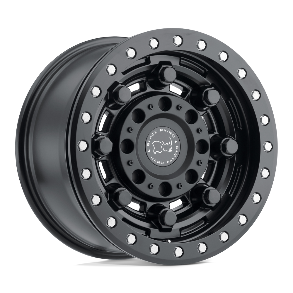 Black Rhino GARRISON BEADLOCK Matte Black 17x8.5 -32 5x114.3mm 71.5mm - WheelWiz