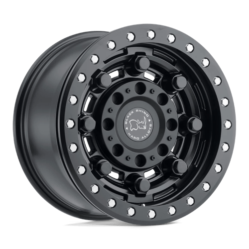 Black Rhino GARRISON BEADLOCK Matte Black 17x8.5 -32 5x114.3mm 71.5mm - WheelWiz