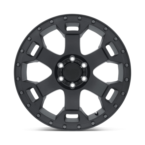 Black Rhino GAUNTLET Semi G-black W/ Gunmetal Bolts 17x8.5 0 5x139.7mm 78.1mm - Wheelwiz