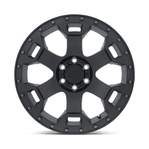 Black Rhino GAUNTLET Semi Gloss Black W/ Gunmetal Bolts 20x9 -18 6x139.7mm 112.1mm - WheelWiz