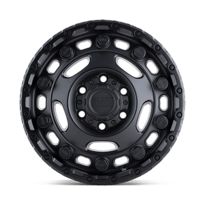 Black Rhino GLACIER Matte Black 16x8 +45 5x160mm 65.1mm - Wheelwiz