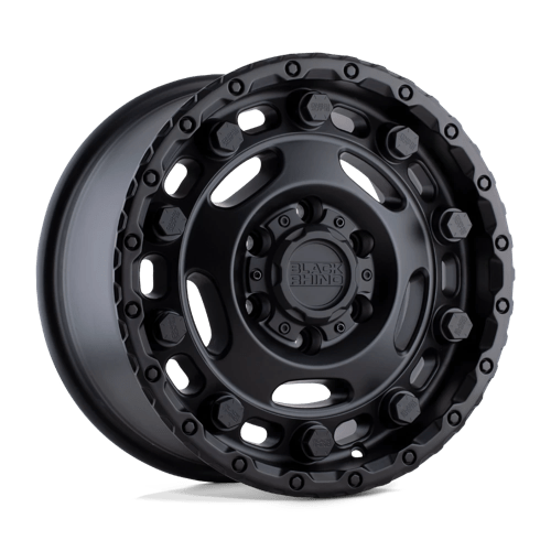 Black Rhino GLACIER Matte Black 16x8 +35 6x139.7mm 112.1mm - WheelWiz