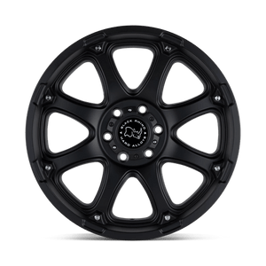 Black Rhino GLAMIS Matte Black 20x12 -44 8x165.1mm 122.4mm - WheelWiz