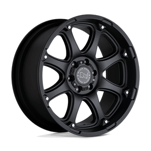 Black Rhino GLAMIS Matte Black 18x9 -12 6x139.7mm 112.1mm - Wheelwiz