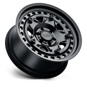 Black Rhino GRANGE Matte Black W/ Machined Tint 17x8.5 -18 6x139.7mm 112.1mm - Wheelwiz