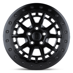 Black Rhino GRAVEL BEADLOCK Matte Black 15x7 +15 5x100mm 72.6mm - WheelWiz