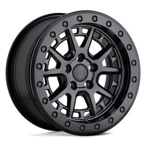 Black Rhino GRAVEL BEADLOCK Matte Black 15x7 +15 5x100mm 72.6mm - WheelWiz