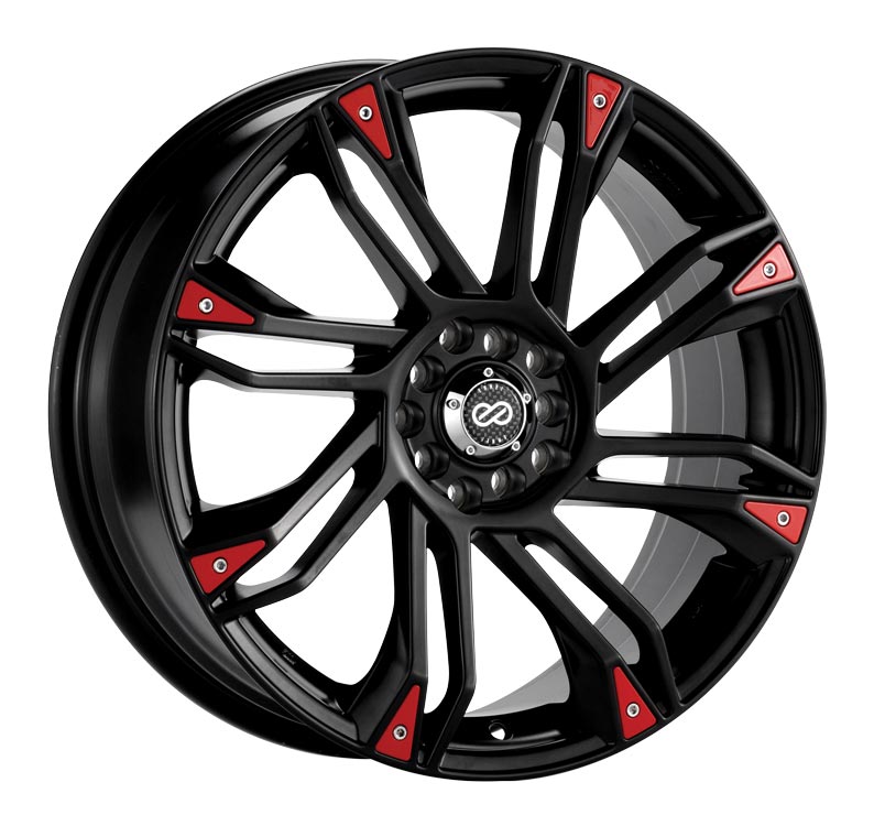 Enkei GW8 Black Paint 18x7.5 +42 4x100|4x108mm 72.6mm - WheelWiz