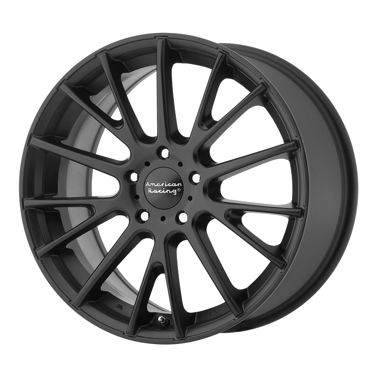 American Racing AR904 Satin Black 19x8 +35 5x114.3mm 72.6mm - WheelWiz