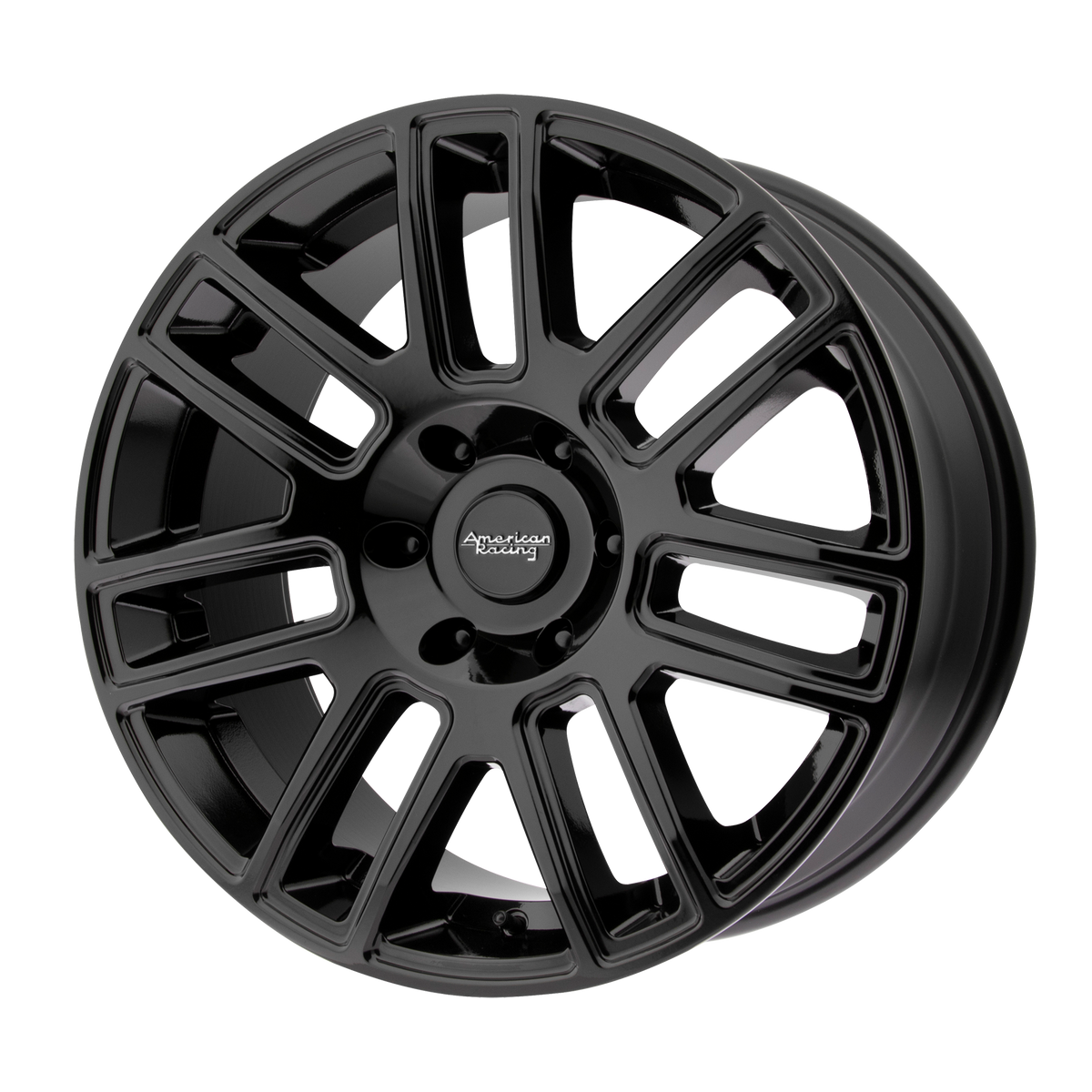 American Racing AR915 Gloss Black 17x8.5 +15 5x139.7mm 78.1mm - WheelWiz