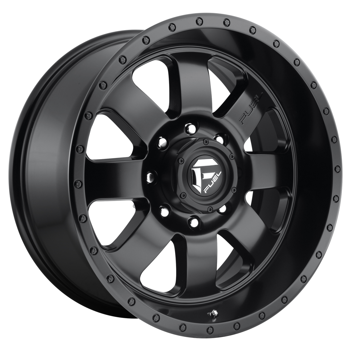 Fuel Offroad D628 BAJA Matte Gun Metal Black Lip 20x9 +01 8x165.1mm 125.1mm - WheelWiz