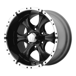 Helo HE791 MAXX Gloss Black Machined 18x9 +18 6x139.7mm 108mm - WheelWiz