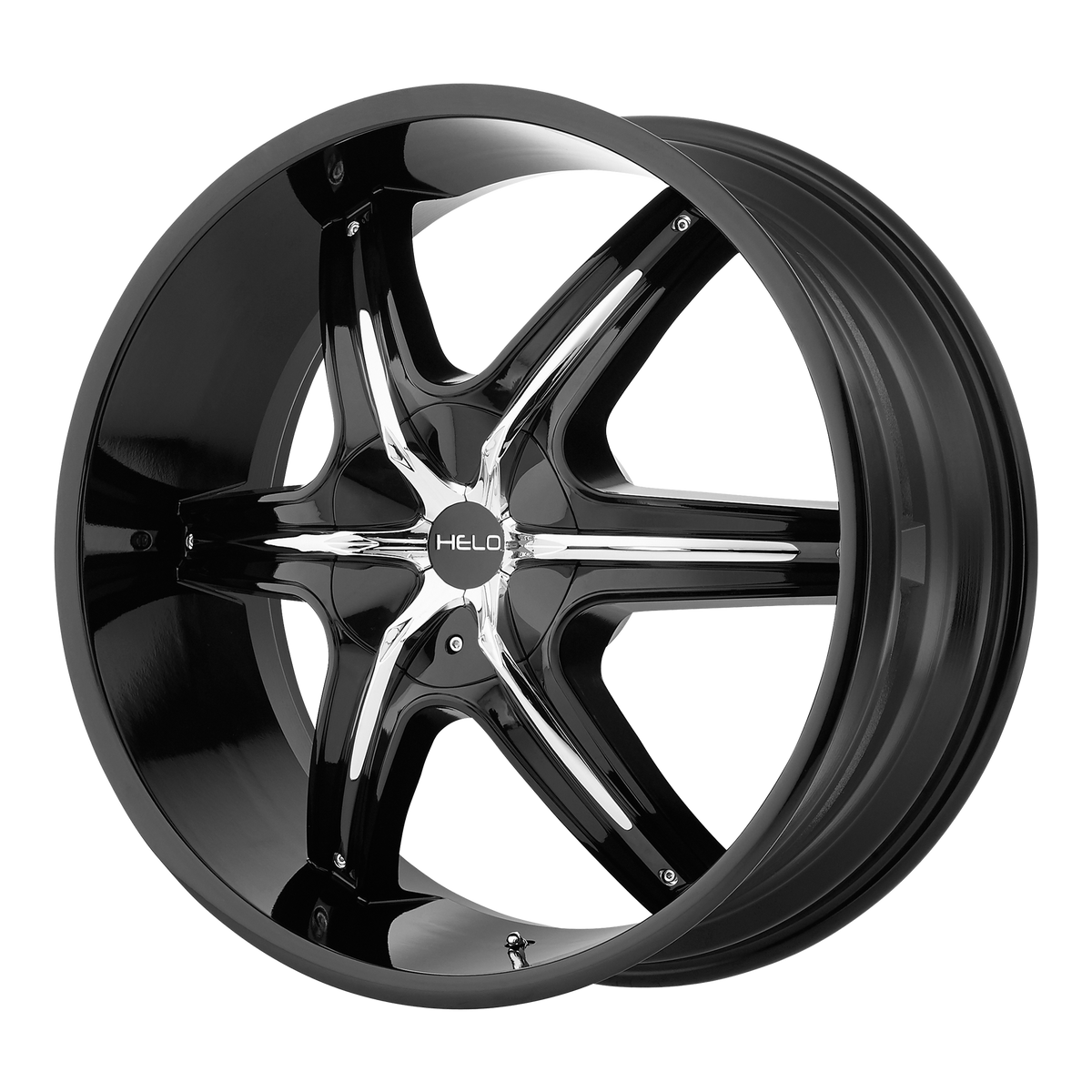 Helo HE891 Gloss Black 22x9 +10 6x120|6x139.7mm 78.1mm - WheelWiz