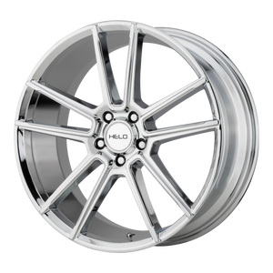 Helo HE911 Chrome 20x8.5 +40 5x114.3mm 72.6mm - WheelWiz